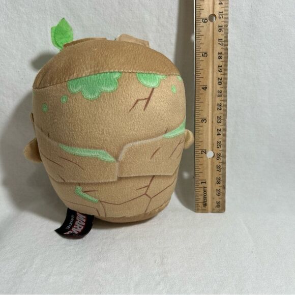 5 Mattel Marvel Plush Iron Man Capt. America Groot Rocket Raccoon Black Panther - Picture 5 of 11